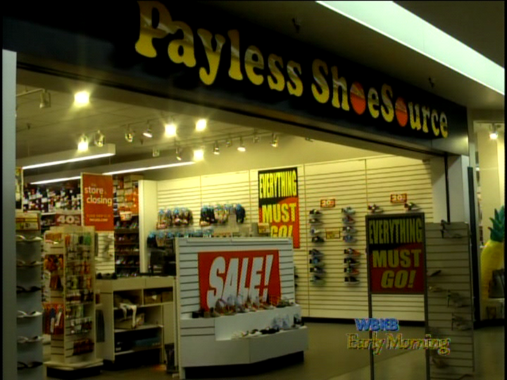 payless shoe store going out of business sale
