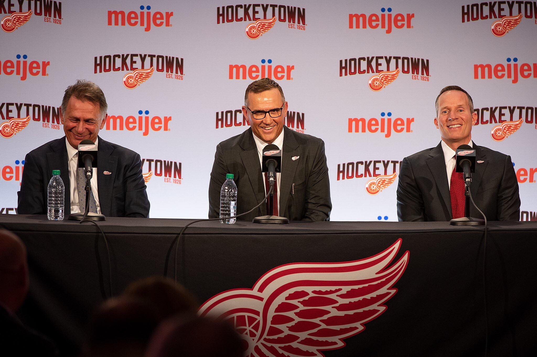 The Captain's back! Steve Yzerman comes full-circle as Red Wings' new GM