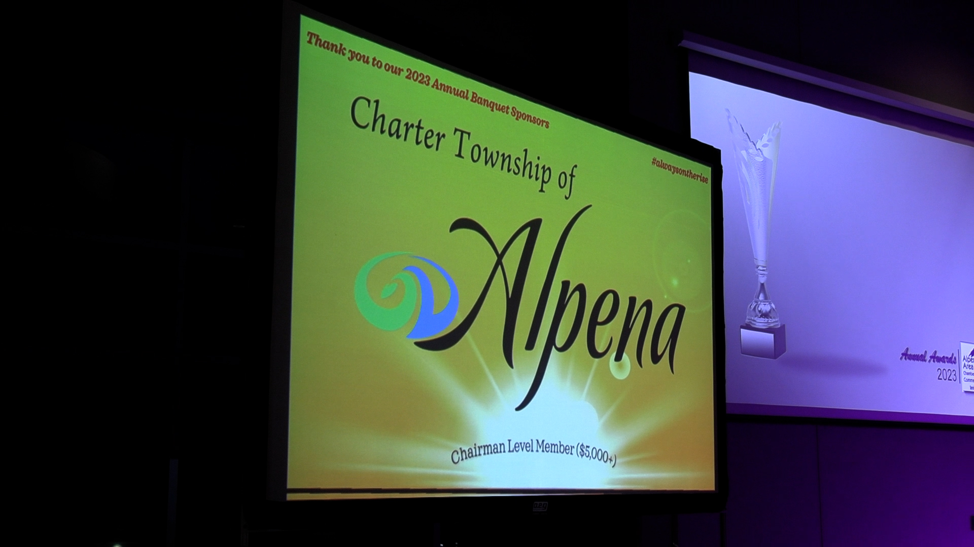 Alpena Area Chamber of Commerce Hosts Annual Banquet WBKB 11